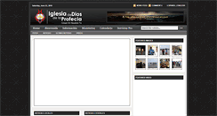 Desktop Screenshot of iglesiaprofecia.com